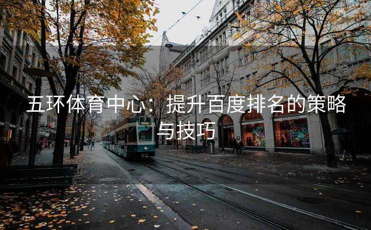 五环体育中心：提升百度排名的策略与技巧