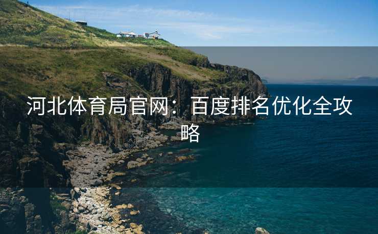 河北体育局官网：百度排名优化全攻略