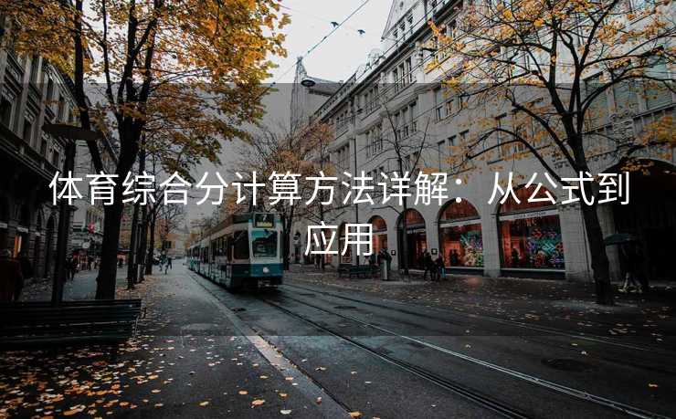 体育综合分计算方法详解：从公式到应用