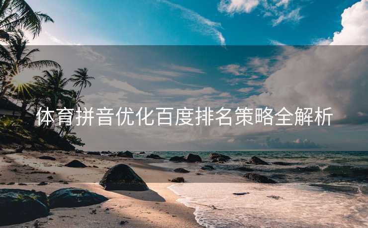 体育拼音优化百度排名策略全解析