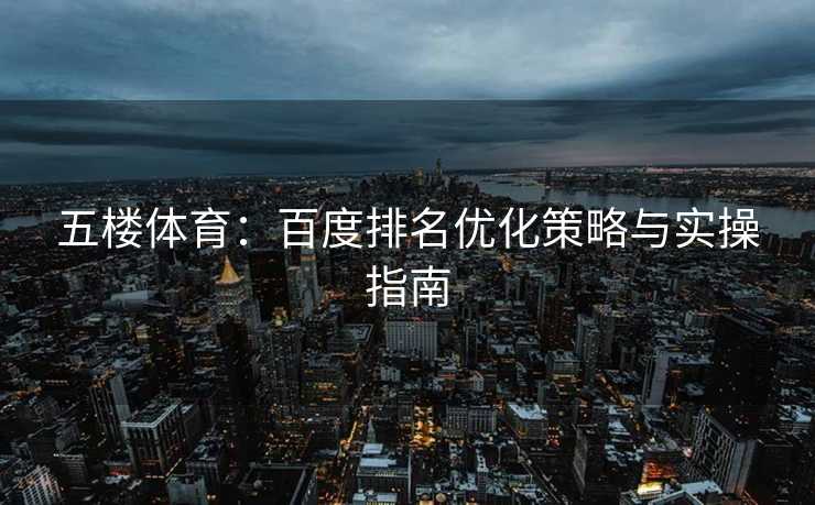 五楼体育：百度排名优化策略与实操指南